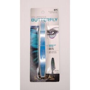 L'Oreal Voluminous Butterfly Fanned Out Volume Mascara 871 Blackest Black NIP
